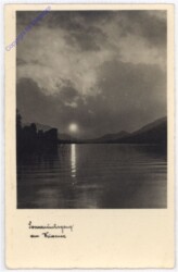 ak187713 Weissensee, Sonnenuntergang