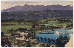 Wörthersee, Anlagen bei der Militär-Schwimmschule