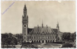 ak187738 Den Haag, Vredespaleis