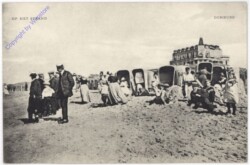ak187741 Domburg, Op het Strand