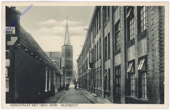 Mijdrecht, Kerkstraat met Herv. Kerk