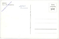 ak187751a Breda, Kon Mil Academie