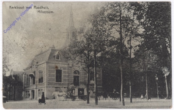 Hilversum, Kerkbuurt met Raadhuis
