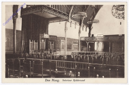 Den Haag, Interieur Ridderzaal
