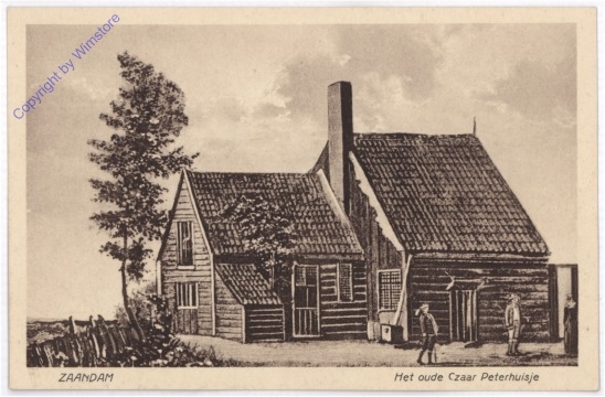 Zaandam, Het oude Czaar Peterhuisje