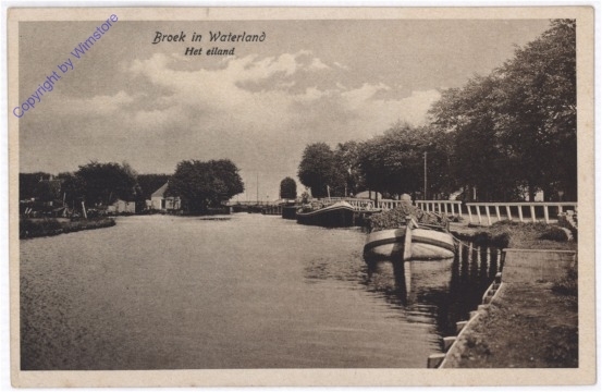 Broek in Waterland, Het eiland