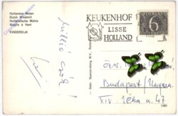 ak187840a Kinderdijk, Holländische Mühle
