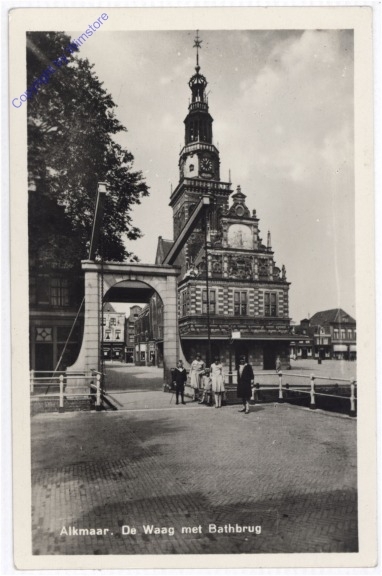 Alkmaar, de Waag met Bathbrug