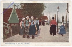 Zondagmiddag op den dijk (Marken)