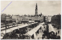 ak187885 Middelburg, Marktdag