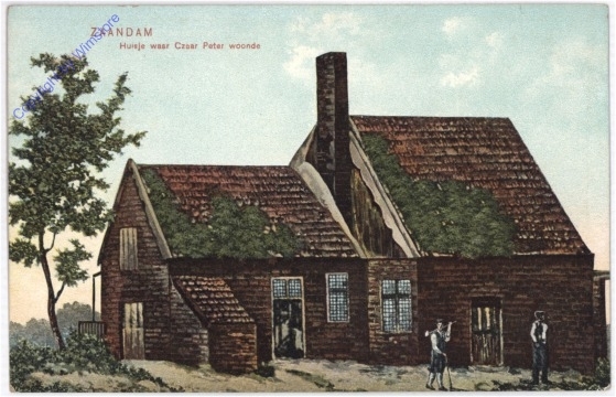 Zaandam, Huisje waar Czaar Peter woonde
