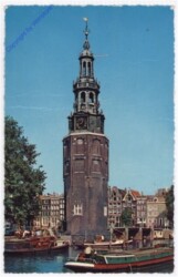 ak187887 Amsterdam, Montelbaantoren