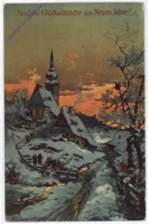 ak187950 Kirche im Winter
