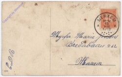 ak187963a Mädchen mit Blumenstrauß