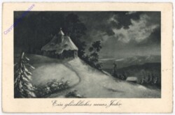 Verschneites Kirchlein