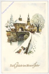 ak188009 Weg ins Dorf