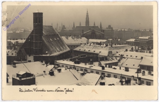 Ausblick vom Hochhaus in Wien