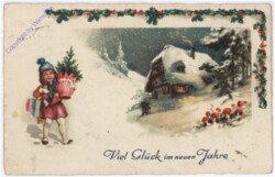 ak188037 Mädchen mit Bäumchen