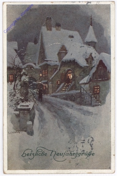 Weg ins Dorf