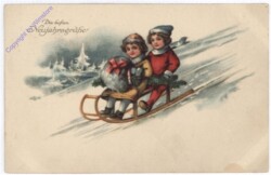 ak188056 Schlittenfahrt