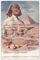 Sphinx et la Grande Pyramide