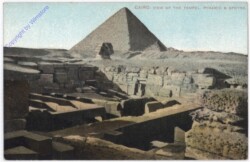 Kairo, View of the Tempel