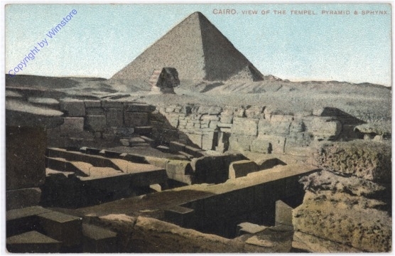 Kairo, View of the Tempel