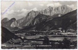 Admont, Blick von Frauenberg auf Admont