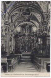 Admont, Inneres der Wallfahrtskirche Frauenberg