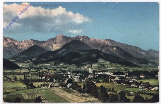 Admont, mit den Hallermauern
