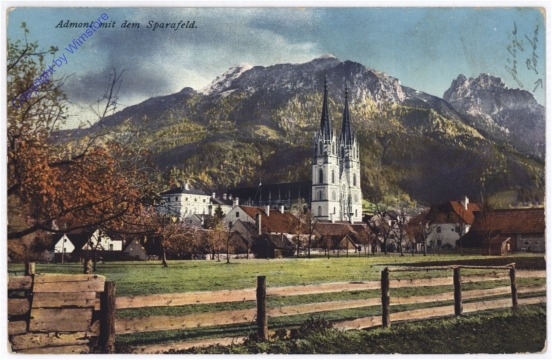 Admont, mit dem Sparafeld