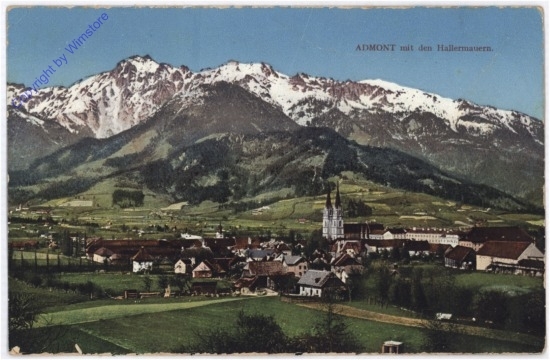 Admont, mit den Hallerauern