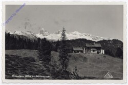 Aich-Assach, Brünnerhütte mit Dachsteingruppe