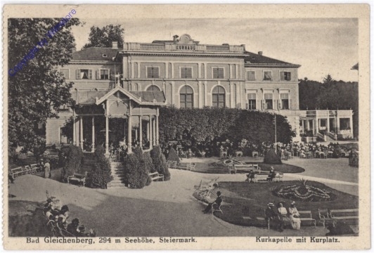 Bad Gleichenberg, Kurkapelle mit Kurplatz