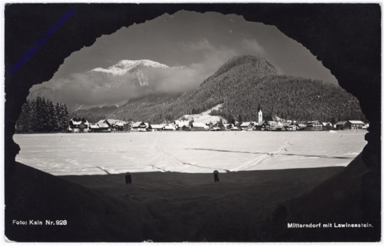 Bad Mitterndorf, mit Lawinenstein