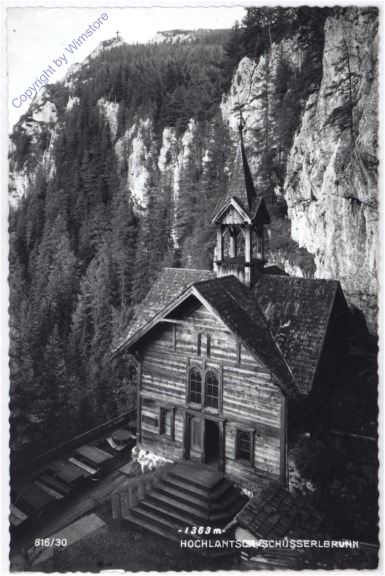 Breitenau am Hochlantsch, Kapelle in Schüsserlbrunn