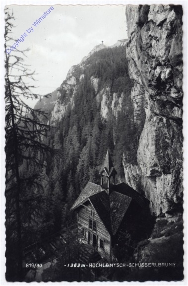 Breitenau am Hochlantsch, Kapelle in Schüsserlbrunn