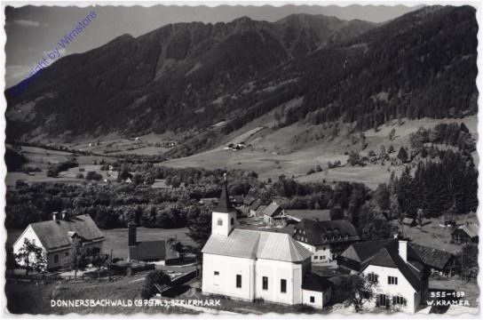 Donnersbachwald, Ortsansicht