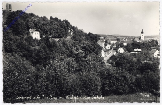 Friedberg am Wechsel, Ansicht