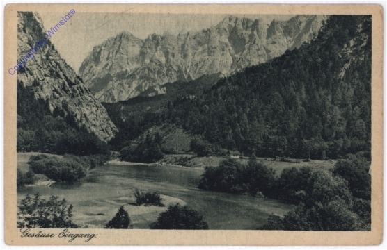 Gesäuse, Eingang