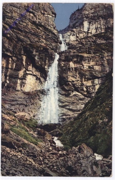 Gesäuse, Partie am Wasserfallweg zur Hesshütte