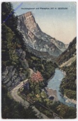 Gesäuse, Hochstegtunnel und Planspitze