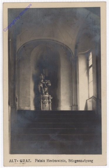 Graz, Palasi Herberstein, Stiegenaufgang