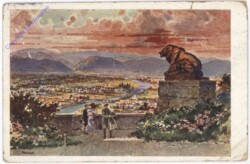 Graz, gegen Norden, Hackher-Dnekmal