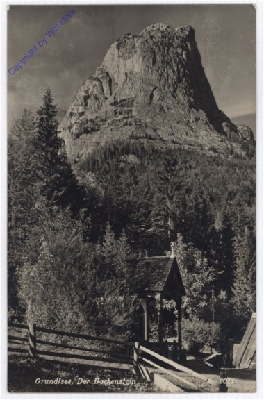 ak188582 Grundlsee, Der Backenstein