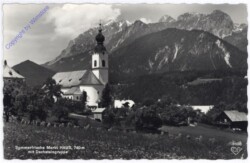 Haus im Ennstal, mit Dachsteingruppe