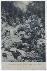 Hieflau, Wasserfall in der Noth, Gams bei Hieflau