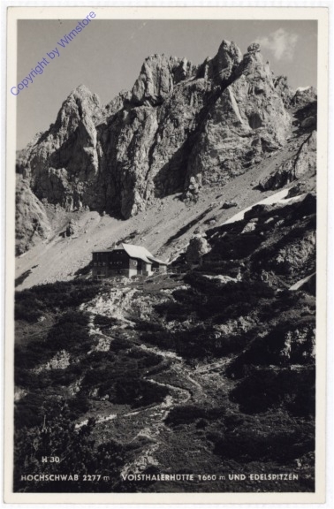 Hochschwab, Voisthalerhütte