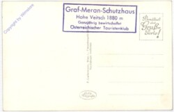 Hohe Veitsch, Graf Meranhaus