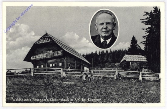 ak188689 Krieglach, Rosegger's Geburtshaus